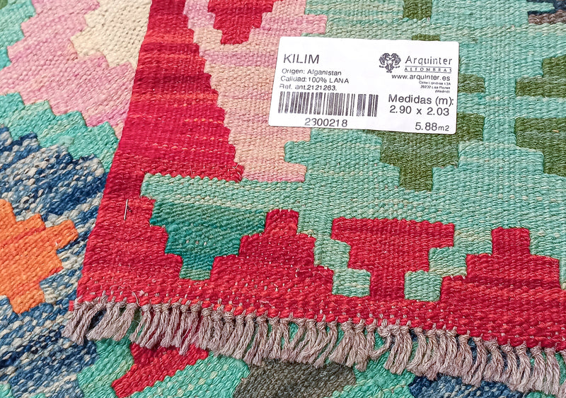 Kilim Afgano - 290X203cms