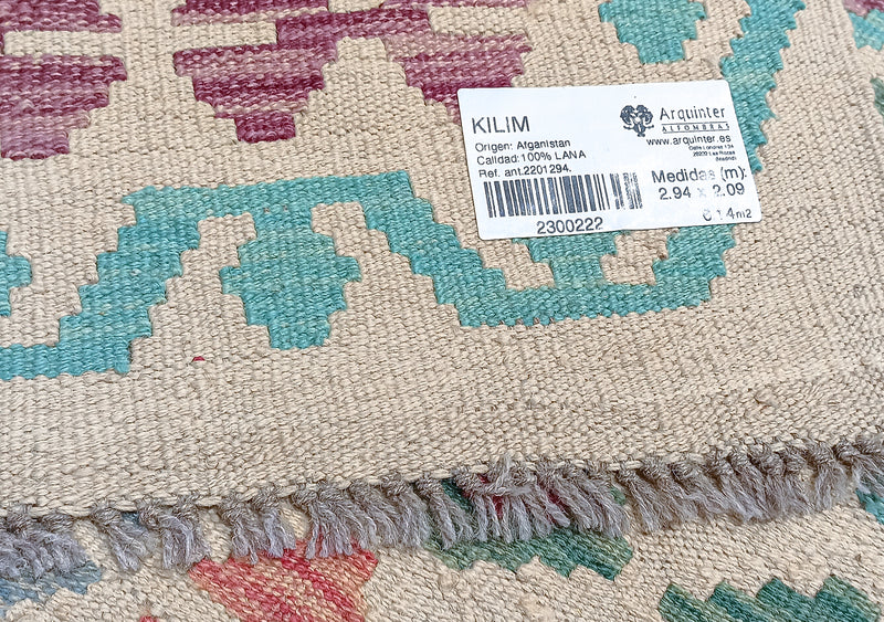 Kilim Afgano - 294x209cms