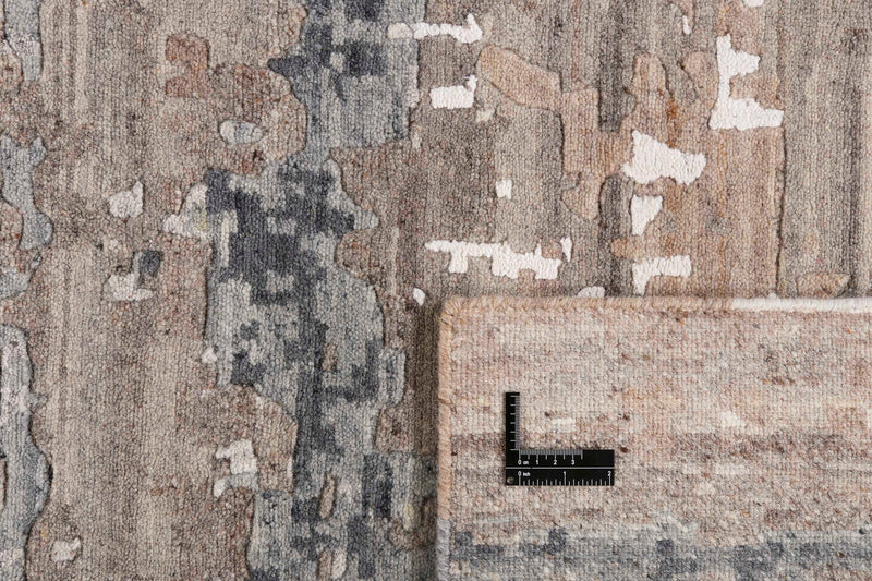 Alfombra abstracta artesanal viscosa - Temptation
