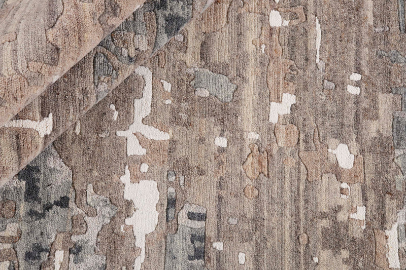 Alfombra abstracta artesanal viscosa - Temptation