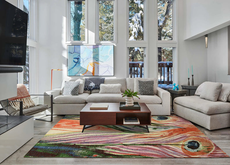 Chenille Floral Rug - Gallery Chenille