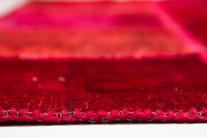 Patchwork tela roja - 238x171cm