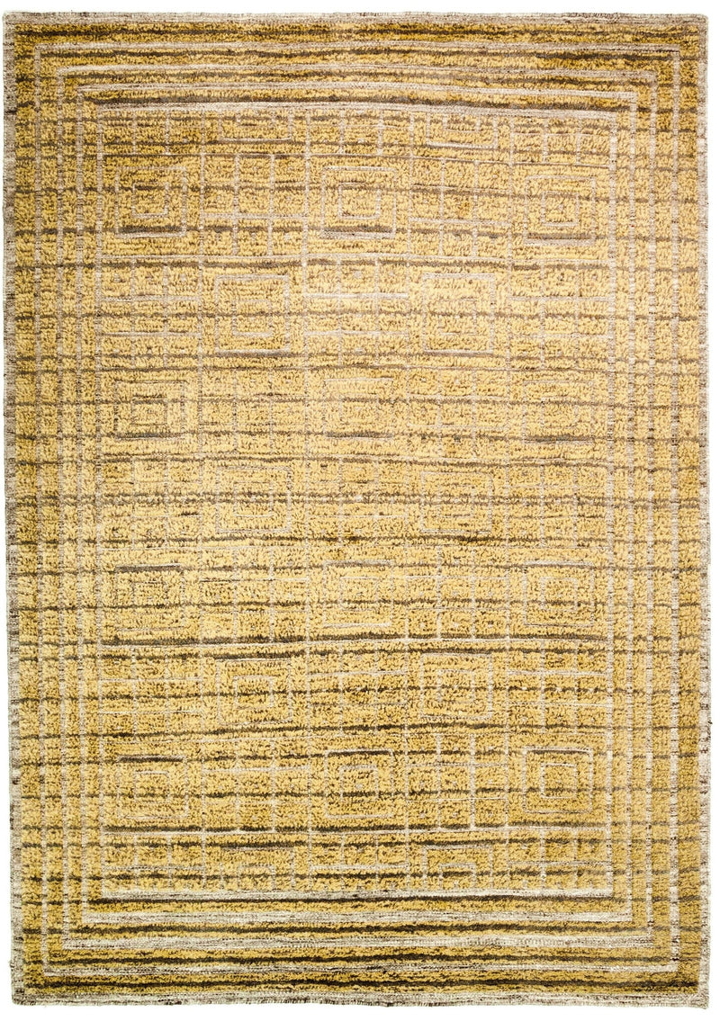 Handloom corte geométrico- 239x169cm