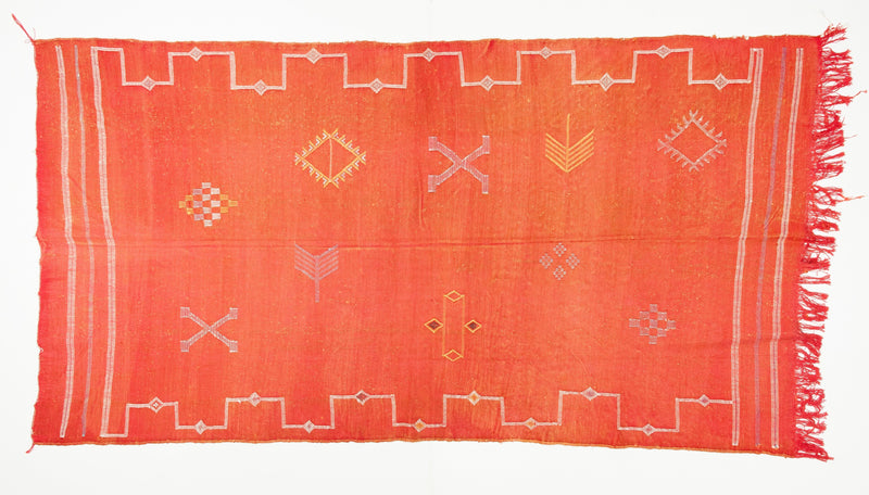 Kilim Vintage paprika - 235x125cm