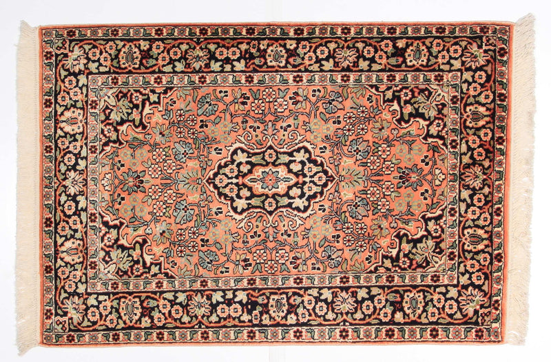 Alfombra clásica oriental Seda - 94x66cm