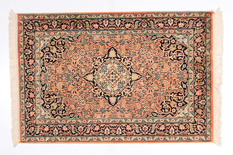 Alfombra clásica oriental Seda - 93x63cm