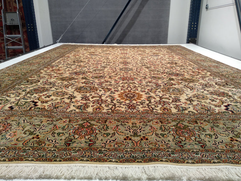Alfombra clásica oriental Seda - 304x213cm