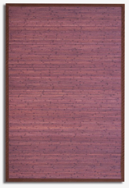 Bamboo Rug - Mahogany