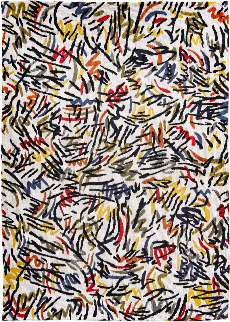Modern colorful rug - Grafit Chenille