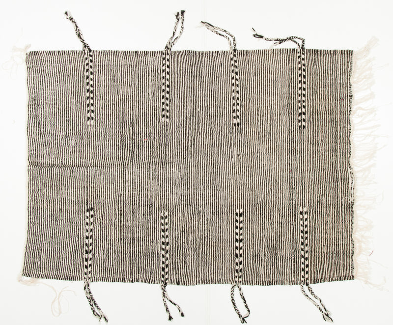 Kilim Bereber de rayas finas - 138x097cm